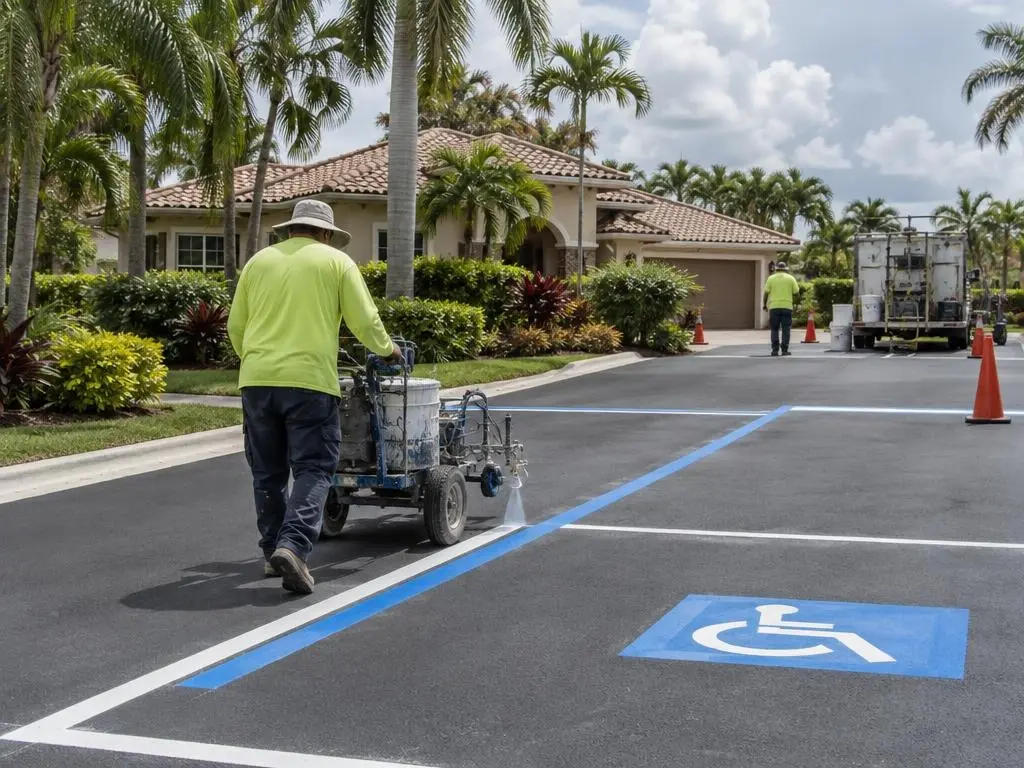 Line Striping & Pavement Marking in Davie, FL